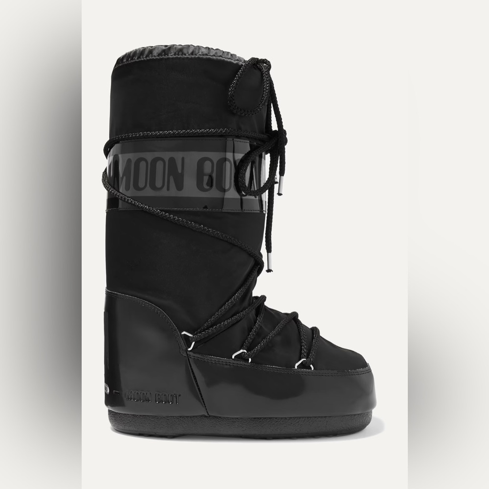 Moon boots icon shell and rubber snow boots